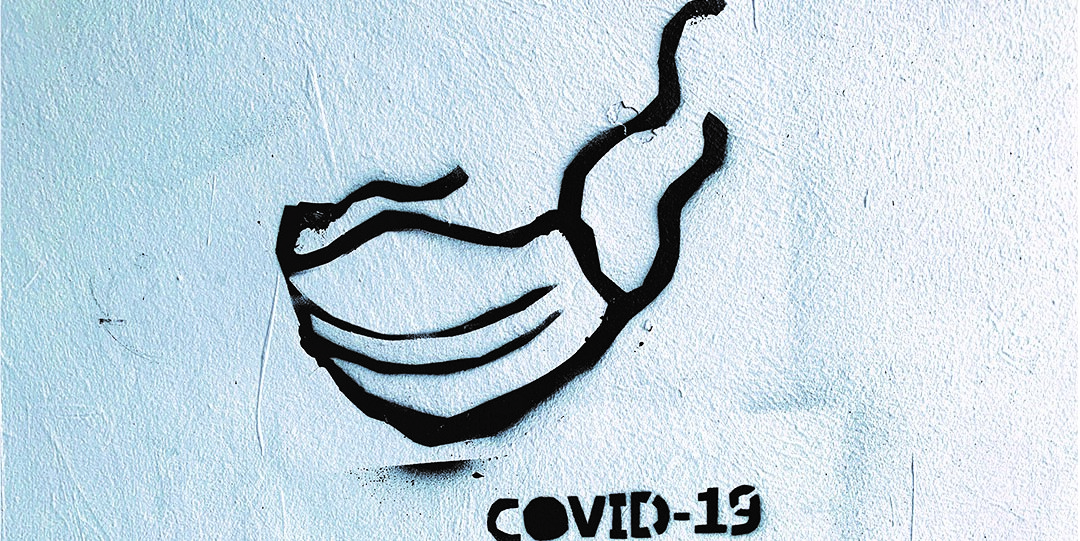 dessin graff graffiti covid 19 teletravail