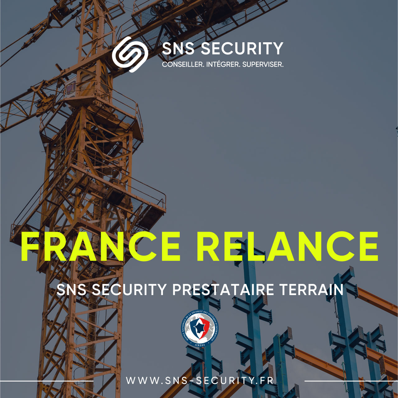 sns security prestataire terrain france relance cybersecurite