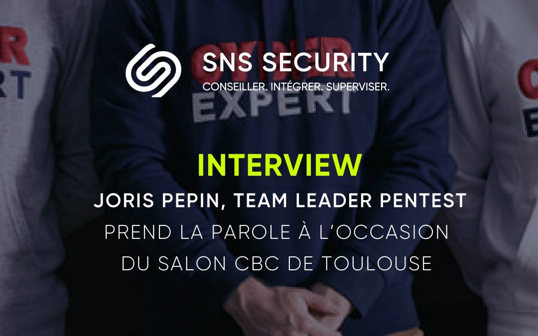 Interview de Joris PEPIN, à l’occasion du CBC Toulouse